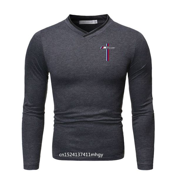 

2020 new men's v-neck t-shirt fitness bodybuilding t-shirt high street summer for short-sleeved zipper casual cotton cs