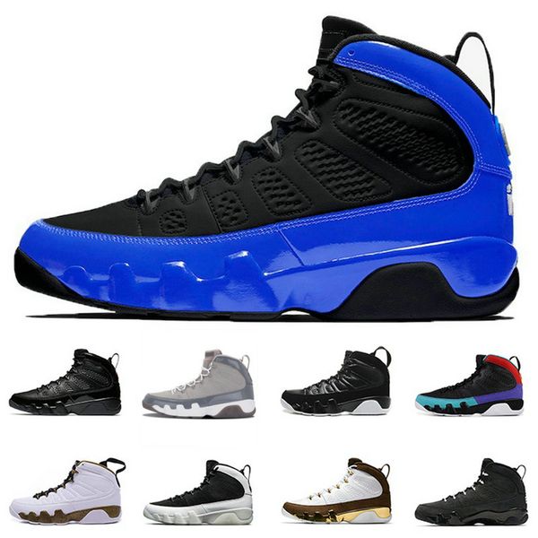 

2019 new 9s 9 men basketball shoes unc la bred space jam tour blue black anthracite sports trainers designer sneaker size 7-13