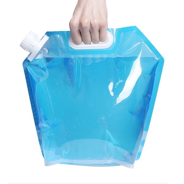 

outdoor water bags foldable portable drinking camp cooking picnic bbq water container bag carrier car 5l/10l water tank