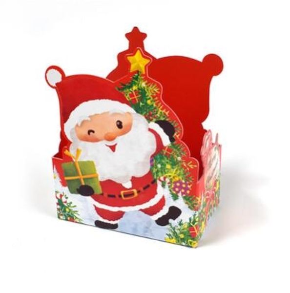 

10x christmas candy box christmas eve gift box package baby shower birthday party candy apple party supplies