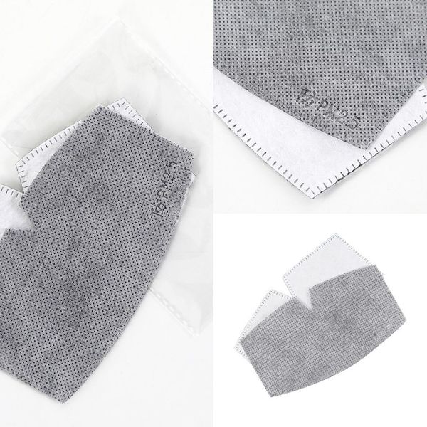

24 hour ship pm2.5 filter disposable mask pads face mask replacement insert pads super protective dustproof fy6015