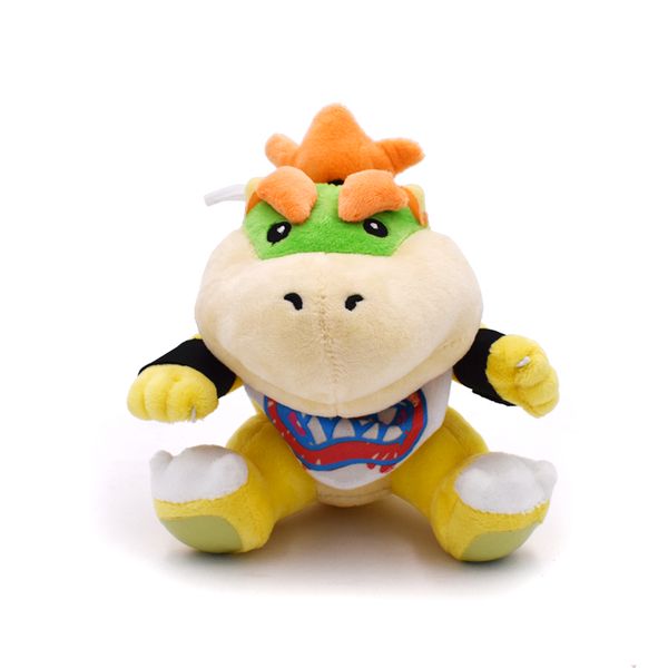 

super mario brothers bowser koopa jr plush doll toys 6.3inch 16cm plush children new brothers bowser jr soft plush toy kids gift l386