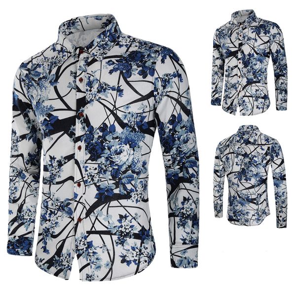 

fashion fashion mens needle show autumn long sleeve casual fit buttons round blouse casual dress women korea style, White;black