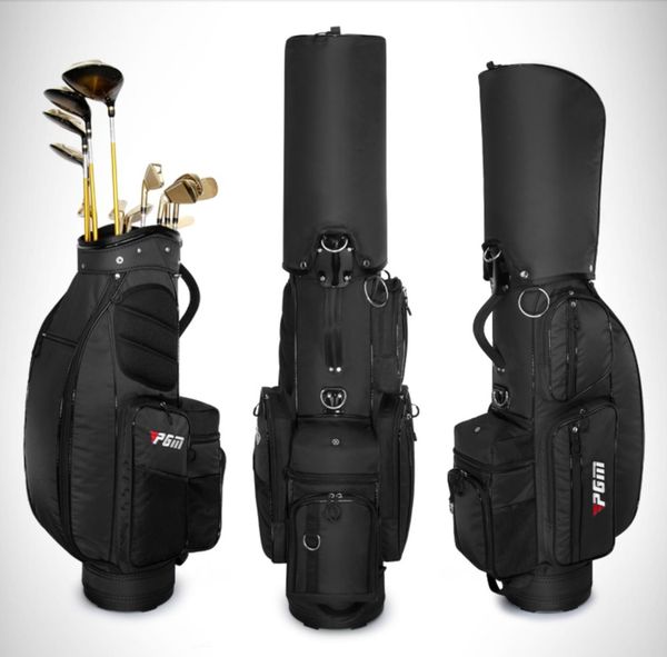 

pgm golf bags men multifunctional standard golf caddy bag large capacity custom nylon aviation bags d0479