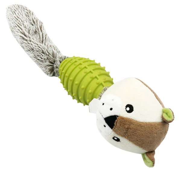 

pet dog plush squeaky sound puppy small dog safe chew aid teething toy