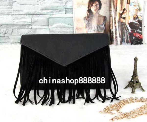 

luxury fashion designer woman bags versatile tassel bag single shoulder bags classic crossbody bag atmospheric chain bag