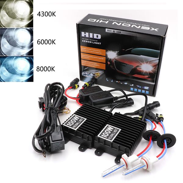 

niscarda h1 h3 h4 h11 9006 75w 100w балласт hid xenon kit 4300k ​​6000k 8000k 12v автомобиль света фар 9005 9006