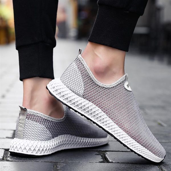 

men walking shoes hollow breathable mesh sandals male summer sports shoes lightweight outdoor sports size 39-44