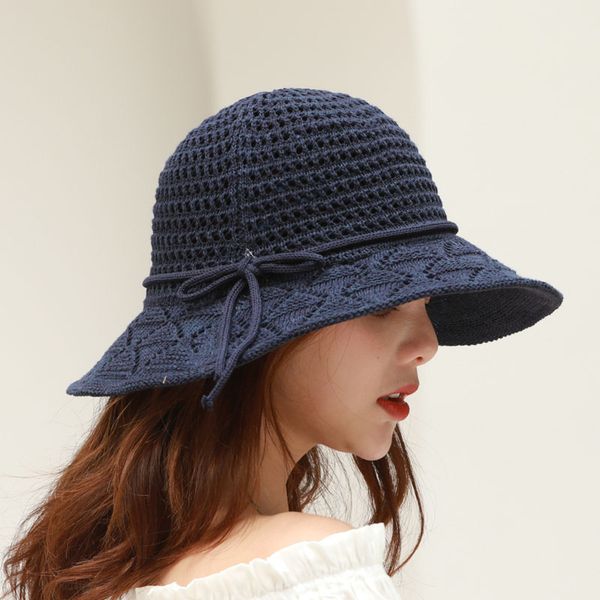 

женщины вс защитный hat хлопок трикотажная складная мягкий дышащий пляж cap для наружного ik88, Blue;gray