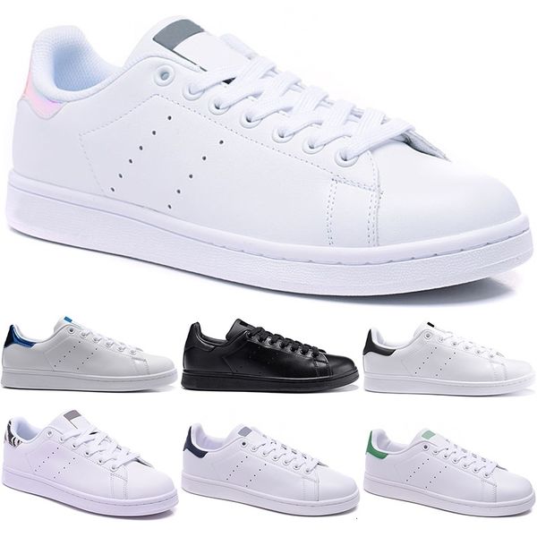 

designer stan men smith casual shoes men women green black white red bule leather flats fashion classical mens sports sneakers size 36-44