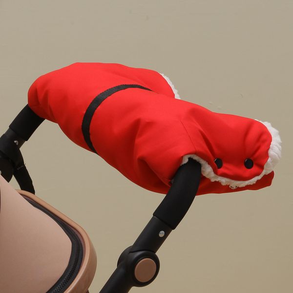 

shujin winter warm stroller gloves kids pushchair hand muff waterproof pram accessory mitten baby buggy cart outdoor glove
