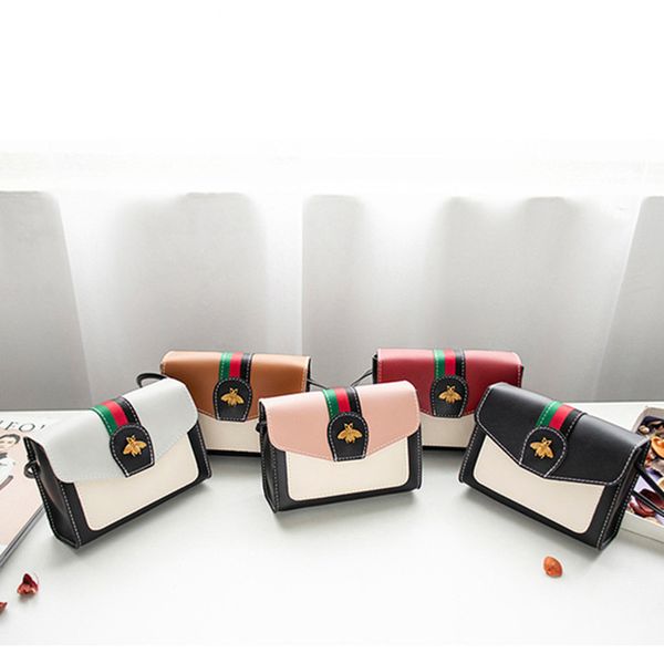 

wholesale women panelled bags cross body hand bag interior slot pocket interior slot magnetic snap lady tote bag toast hasp loevly 0076