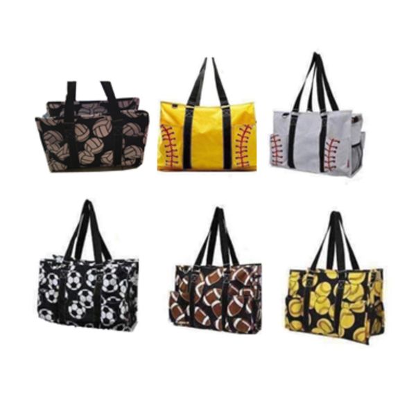 

new outdoor beach bag sports canvas bag softball baseball handbag women's volleyball hand storage bag sports bags t2d5029