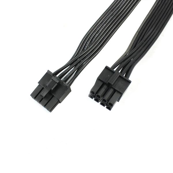 

cpu 8pin to 4+4pin power supply cable 18awg power extension cable for great wall dragon module 1250w/1000w/750w/1560w/1650w/400w