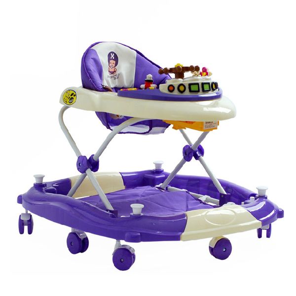 

baby walkers activity & gear mother & kids plastic wheels infant walkers multi-function foldable music seat adjustable 2020