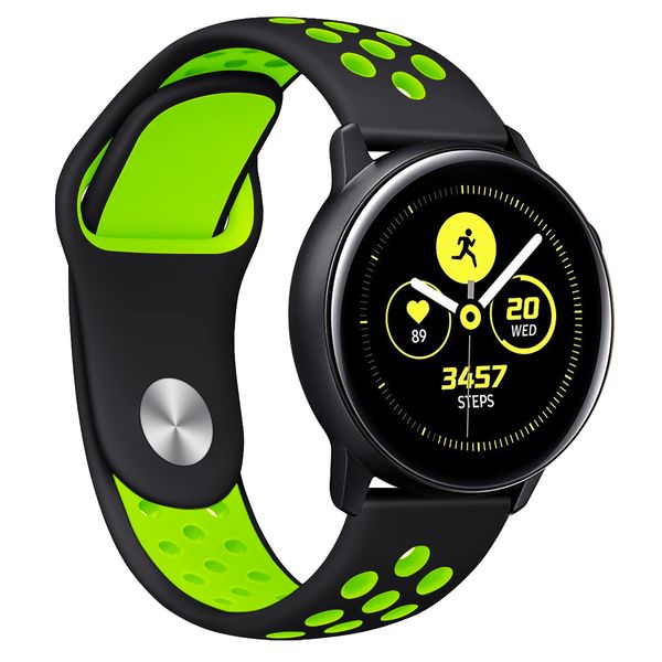 

20mm silicone sport band for samsung galaxy watch huawei watch replacement watch strap bracelet accesorries 91027