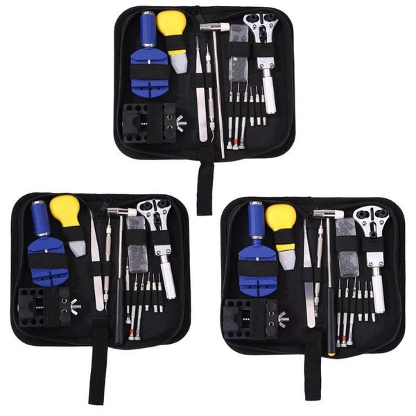 

31/149pcs watchmaker tools watch case holder opener clock repair tool kit watch opener remover spring bar repair pry screwdriver