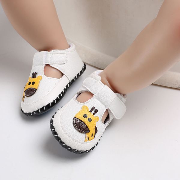 

newborn girls shoes boys first walkers shoes elephant giraffe printed toddler anti-slip soft baby first walkers pu 0-18m