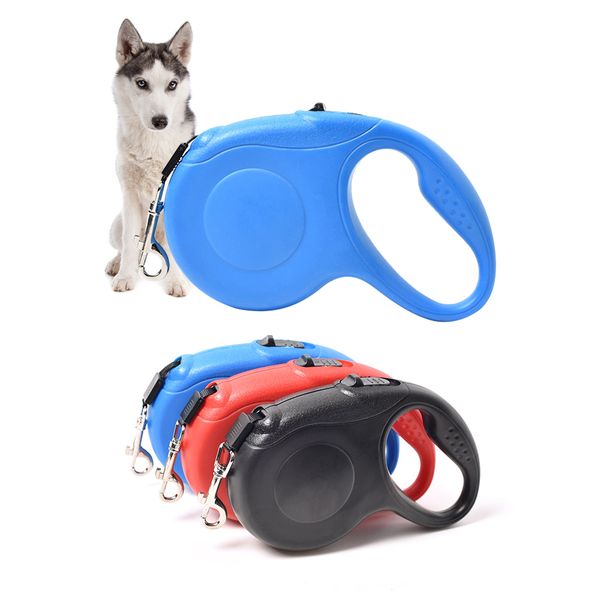 

for s/m size dogs 3/5m retractable dog leash automatic puppy extending traction rope belt walking leashes adjustable dog collar