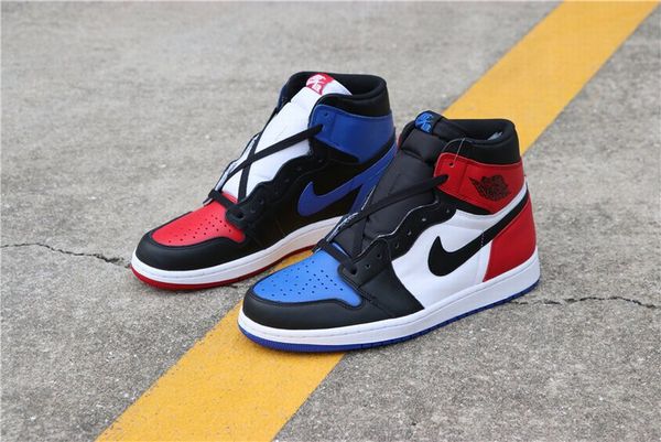 

air retro jordan 1 aj1 men high basketball shoes 3 chameleon 1s black toe banned berd outdoor mens sports sneakers trainerrs, Blue;gray