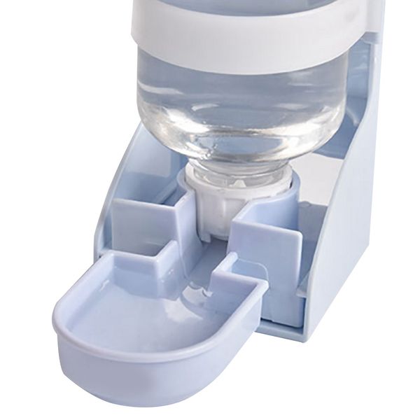 

500ml bird water drinker feeder waterer drinker pet bird drinking water feeder bowl cat dog cage hanging water dispenser