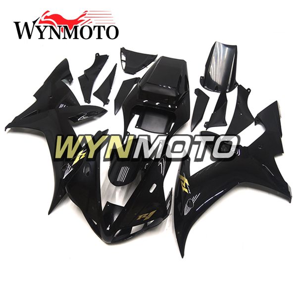 

Full fairing for yamaha yzf1000 r1 2002 2003 02 03 ab pla tic injection glo black cover motorbike panel yzf r1 02 03 hull body frame