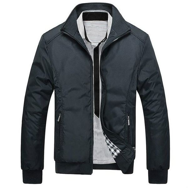 

men's jackets plus size 7xl 2019 men's new casual jacket spring regular slim jacket coat sportswear bomber, Black;brown