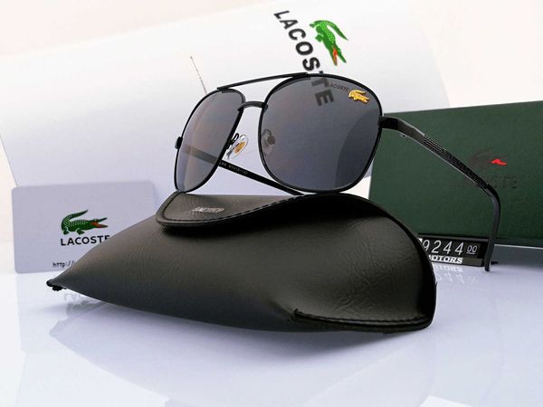 

2020the classic aviator sunglasses have a gold frame for men's and women's uv400 58mm lenses come in a brown box, White;black