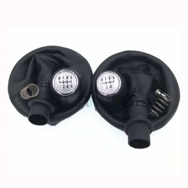 

5 6 speed gear stick shift knob frame boots black for vw transporter t5 t6