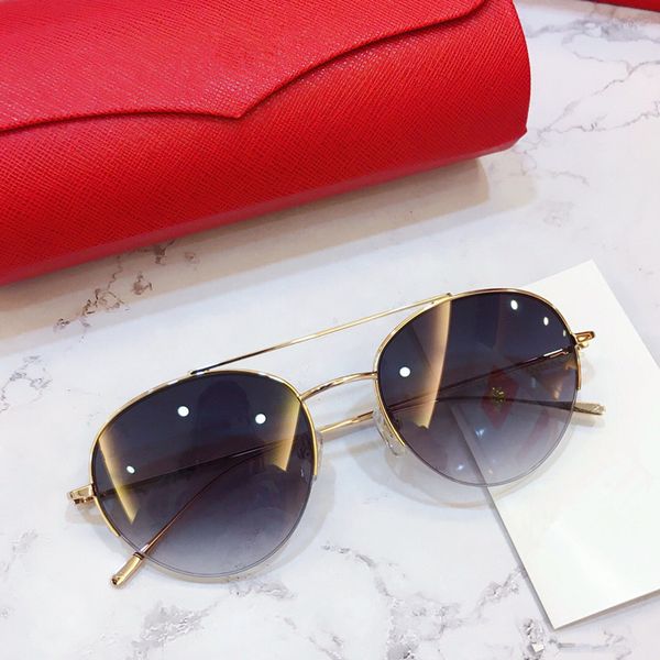 

0095s sunglasses frame leather pilots popular vintage wooden legs uv400 lens protection eye classic style with packag, White;black