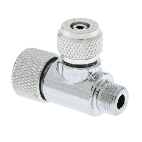 

single head aluminum precise co2 needle valve for plants tank