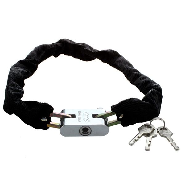 

83cm reinforced metal heavy motorbike motorcycle bicycle chain lock