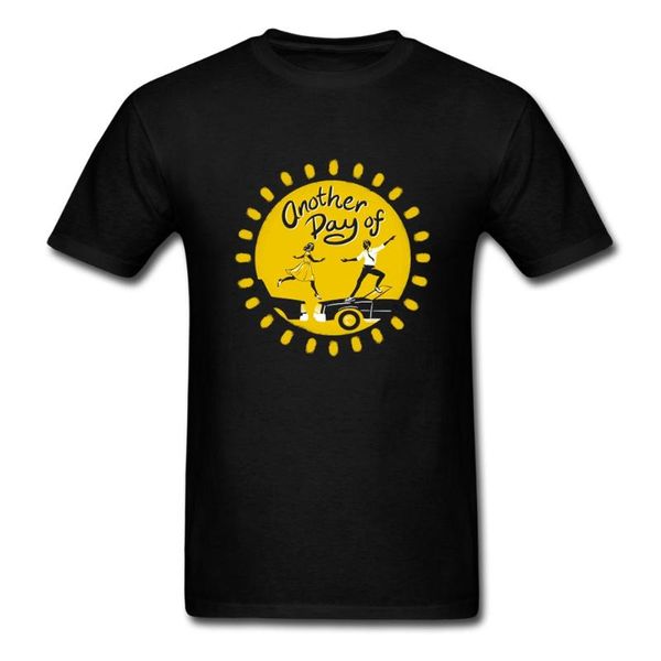 

customized t-shirt for men pro club mens tees just another day pure cotton easy tees daily wear shirt, White;black