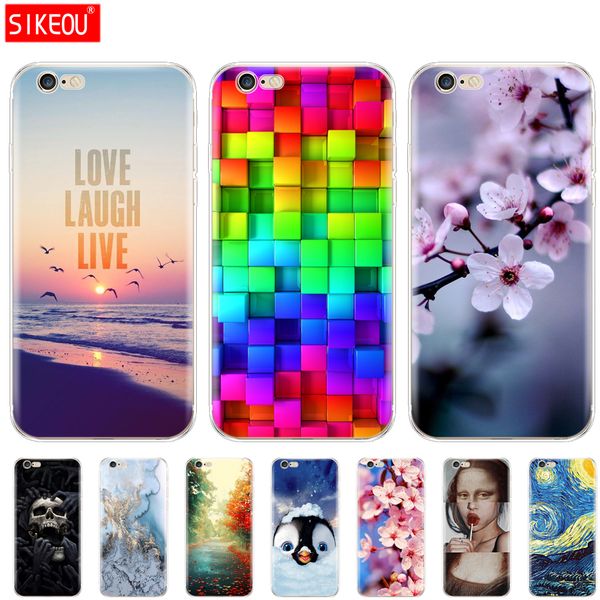 

silicone case for iphone 5s 5 s se 4 4s case soft tpu phone shell cover for apple iphone 6s 6 s plus fundas coque etui bumper