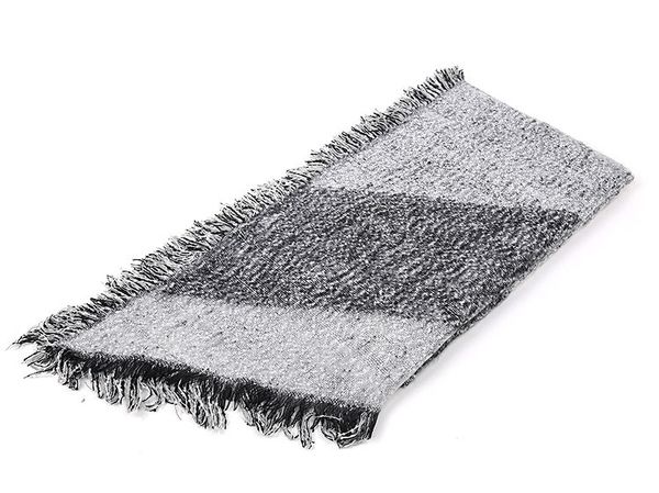 

foreign trade in autumn burrs bevel design plaid scarves long section of thick warm scarf shawl wholesale, Blue;gray