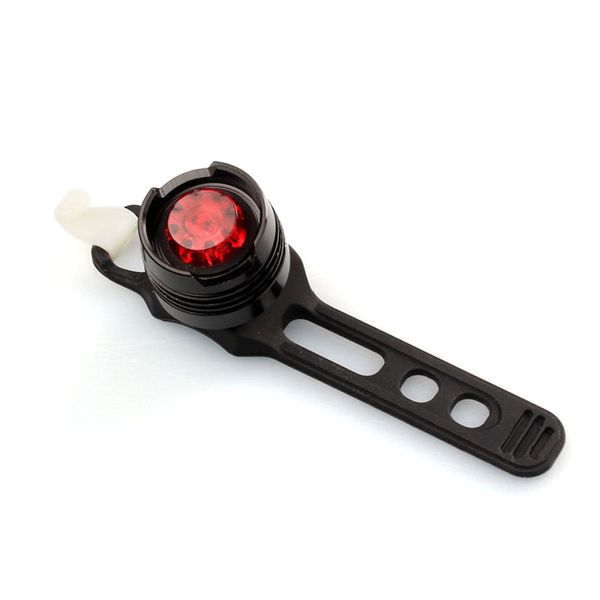 

1pc waterproof red led bicycle cycling rear tail light lamp 3 modes warning flashlight outdoor bike cycling accessories ws&40