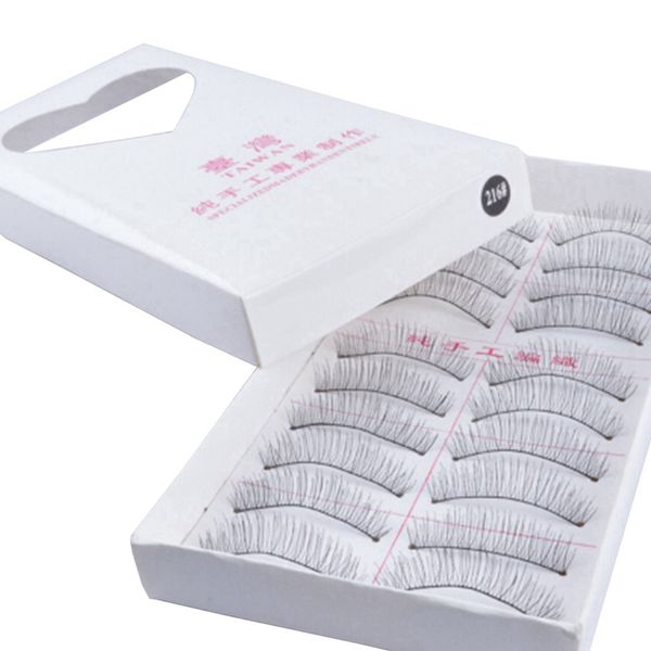 

new 10 pairs handmade 3d mink lashes short false eyelashes cross messy dense eye lashes stage makeup false eyelashes