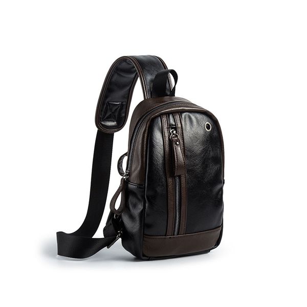 

new men's bag flow small chest bag leisure men's waist cross arm outdoor shoulder
