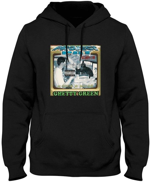

project pat ghetty green white mens all sizes memphis rap hip hop good quality hoodies & sweatshirts, Black