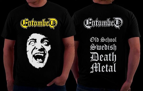 

entombed- swedish death metal band t_shirt - sizess to 6xl, White;black