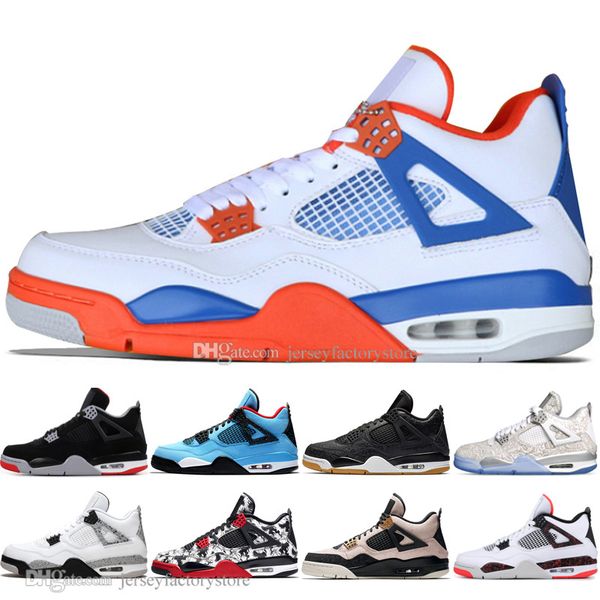

with box 2019 bred 4 iv 4s what the cactus jack laser wings mens basketball shoes eminem pale citron men sports designer sneakers