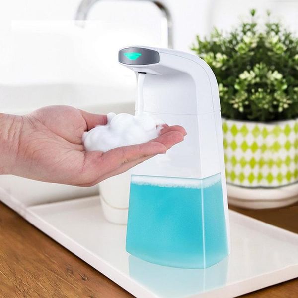 

310ml touchless bathroom dispenser smart sensor liquid soap dispenser kitchen hand sanitizer shampoo automatic soap