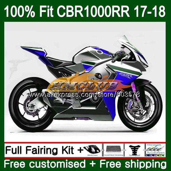 

injection +tank for cbr1000 rr cbr 1000 rr 2017 2018 128cl.15 blue silvery cbr 1000rr cbr-1000rr cbr1000rr 17 18 fairings, Black