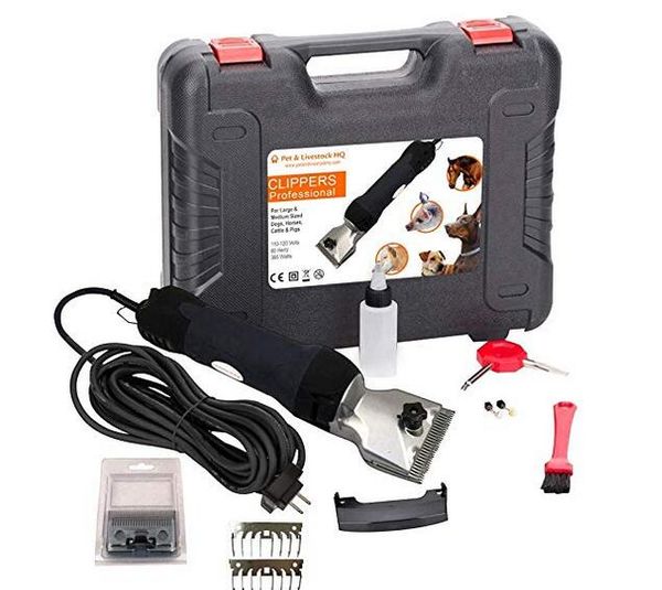 2019 Pet Livestock Hq 380w Professional Dog Grooming Clippers Kit