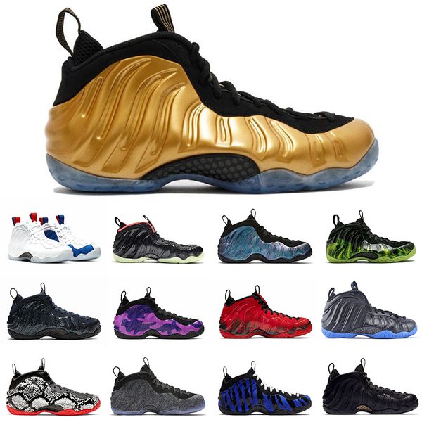 

penny hardaway men basketball shoes knicks usa obsidian glitter purple camo hyper cobalt floral snakeskin mens trainers sport sneaker