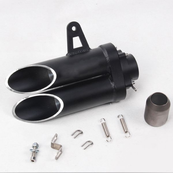 

for r1 r3 r6 yzf-r1 51mm motorcycle exhaust muffler pipe scooter motorbike pipe double universal with laser