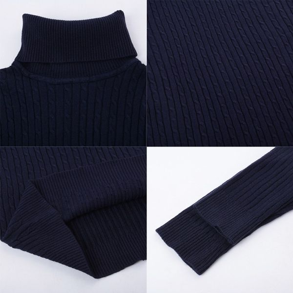 

autumn winter men sweater long sleeve turtleneck warm knitted pullover men new casual slim fit mens sweaters knittwear plus size, White;black