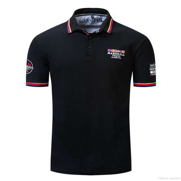 

новая весна и лето мужская мода футболки, White;black