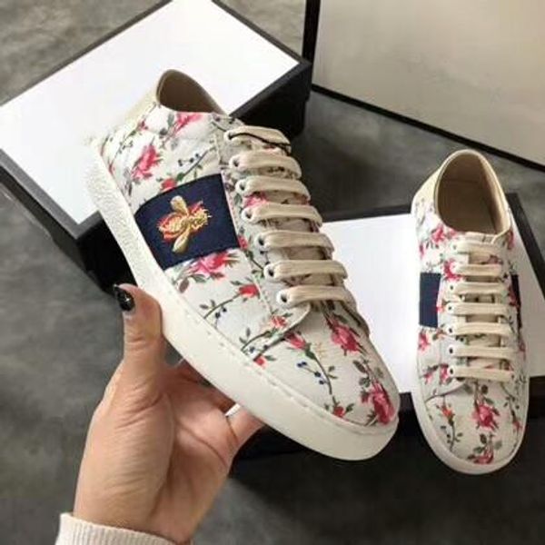 

2019 new italian brand designer men women real leather casual shoe arena sneakers gc18062104 1 1, Black