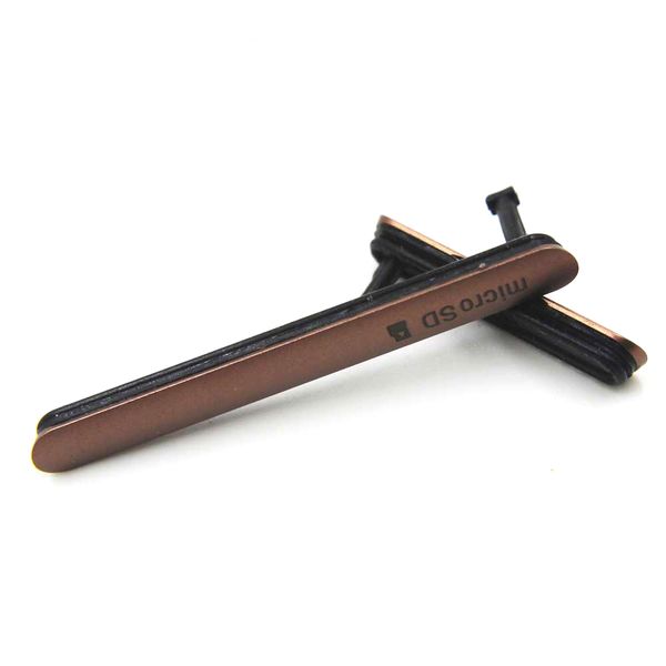 

1 set micro sd sim card usb charging slot port dust plug block cover for sony xperia z3 l55 d6603 d6643 d6653
